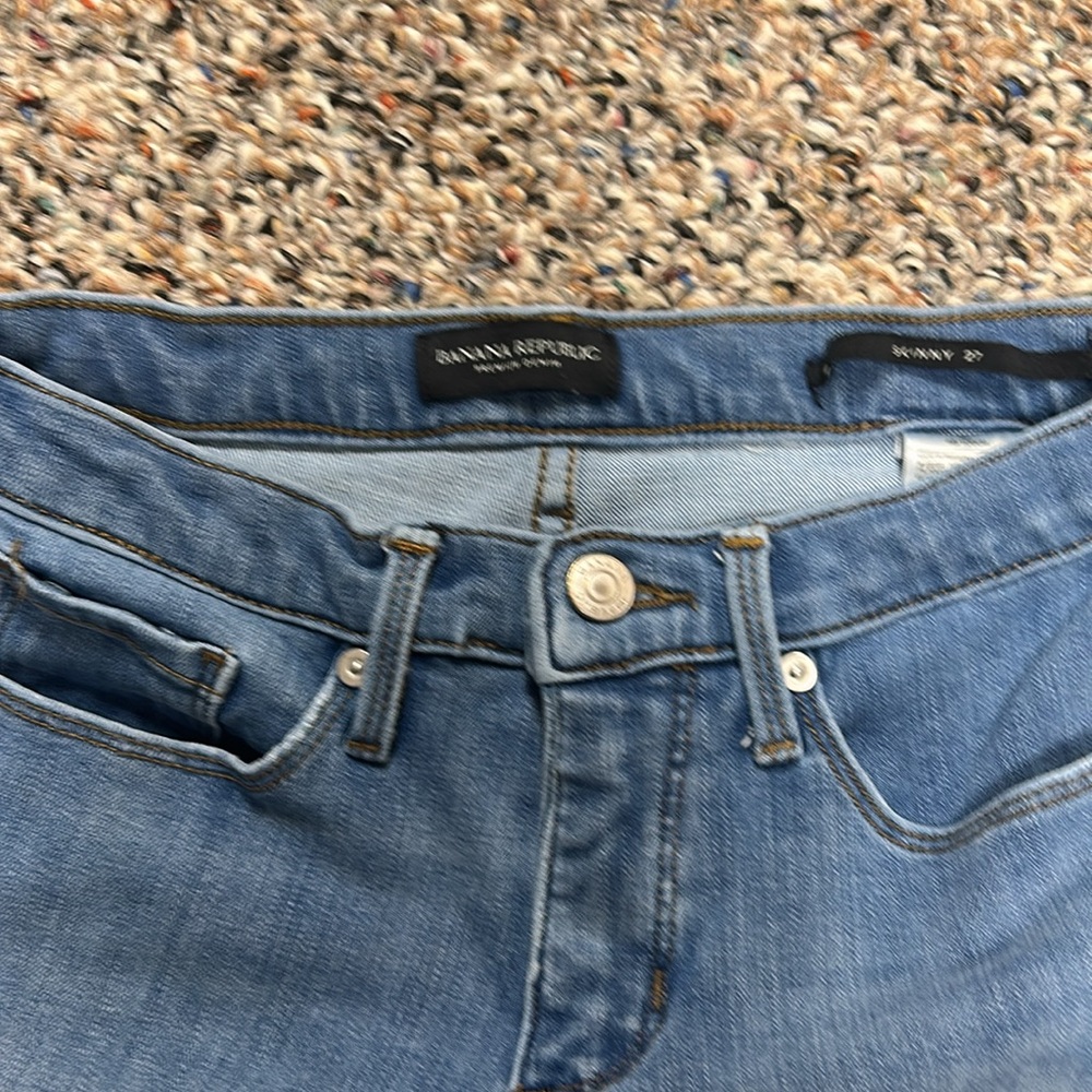 BR Premium Denim Skinny Zero Light - Size 27 - Picture 4 of 11
